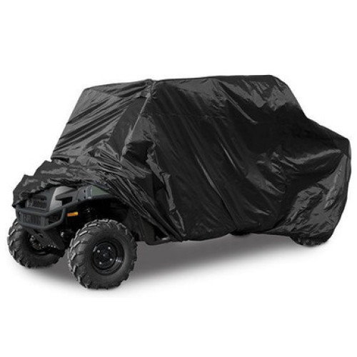 PartzBiz HD: 3456086-QuadBoss Quad Boss UTV ATV SXS Black Rain Cover Protection Crew Mule Universal