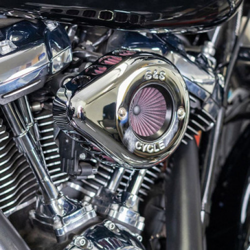 PartzBiz HD: 3480171-S&S Cycle Chrome Air Stinger Stealth Cleaner Filter 2017+ Harley Touring Softail PartzBiz HD: 3480171-S&S Cycle Chrome Air Stinger Stealth Cleaner Filter 2017+ Harley Touring Softail
