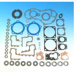PartzBiz HD 17028-36 - ชุดปะเก็นหัวทองแดงของ James Complete Engine 1936-1947 Harley Knucklehead EL FL