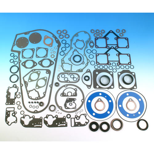 PartzBiz HD: 3457511-ชุดปะเก็นเครื่องยนต์ James Complete 1966-1984 Harley Touring Dyna FXR 17029-70