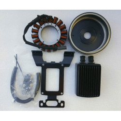 PartzBiz HD 17836 - 54 Amp Performance Charging Kit System Stator 2011-2016 Harley Touring Twin Cam PartzBiz HD 17836 - 54 Amp Performance Charging Kit System Stator 2011-2016 Harley Touring Twin Cam