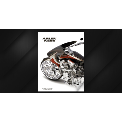 PartzBiz HD: 3442689-Arlen Ness Chrome 10 Gauge เครื่องฟอกอากาศ Inverted Big Sucker Harley Touring 08-16