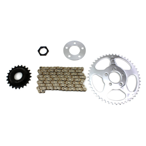 PartzBiz HD: 3479867-Chain Drive Transmission Sprocket Conversion Kit Harley Sportster XL Evo Hugger