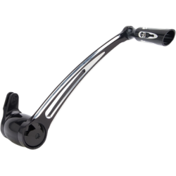 PartzBiz HD 19-778 - Arlen Ness ก้านเบรค Deep Cut Billet Peg สีดำ +1‚” Harley Touring 08-13