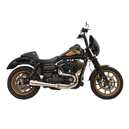 PartzBiz HD: 3444007-Bassani Greg Lutzka Edition ท่อไอเสีย 2 เป็น 1 ท่อ Harley Dyna Stainless Steel SS PartzBiz HD: 3444007-Bassani Greg Lutzka Edition ท่อไอเสีย 2 เป็น 1 ท่อ Harley Dyna Stainless Steel SS