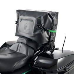 PartzBiz HD 20303 - Ciro 10 Gallon 39L Dryforce Universal Waterproof Rack Mount Nylon Cooler Harley