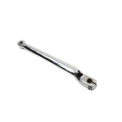 PartzBiz HD 21-0256 - Chrome Extended Shift Shifter Lever Steel Pedal 9.75” 86+ Harley Softail Touring