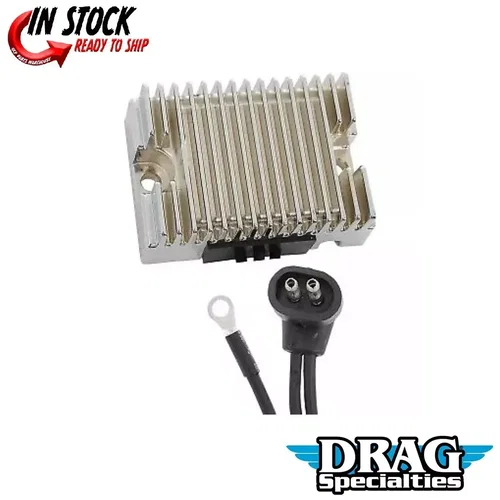PartzBiz HD: 3476221-Drag Specialties Chrome Solid-State Voltage Regulator Harley Big Twin 1989-1999 PartzBiz HD: 3476221-Drag Specialties Chrome Solid-State Voltage Regulator Harley Big Twin 1989-1999