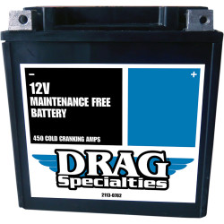 PartzBiz HD 2113-0782 - Drag AGM Absorbed Glass Mat Acid Battery Harley Touring Bagger Dresser 1997-2020 PartzBiz HD 2113-0782 - Drag AGM Absorbed Glass Mat Acid Battery Harley Touring Bagger Dresser 1997-2020
