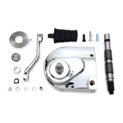PartzBiz HD 22-0218 - Chrome Kicker Kick Starter Conversion kit 1991-2003 Harley Sportster XL 883 1200