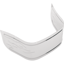 PartzBiz HD 22945 - Chrome Replacement Flamed Fender กระโปรงเคล็ดลับ Harley Softail Touring Electra Glide PartzBiz HD 22945 - Chrome Replacement Flamed Fender กระโปรงเคล็ดลับ Harley Softail Touring Electra Glide