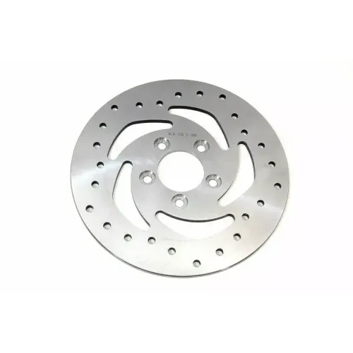 PartzBiz HD: 3488846-V-Twin Drilled Rear Brake Disc Rotor Stainless 10.5” Harley Sportster XL 08-16