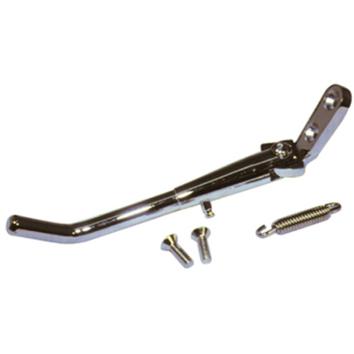 PartzBiz HD: 3492704-V-Factor 11” Chrome Plated Kickstand Tapered Jiffy Stand 1984-99 Harley Softail