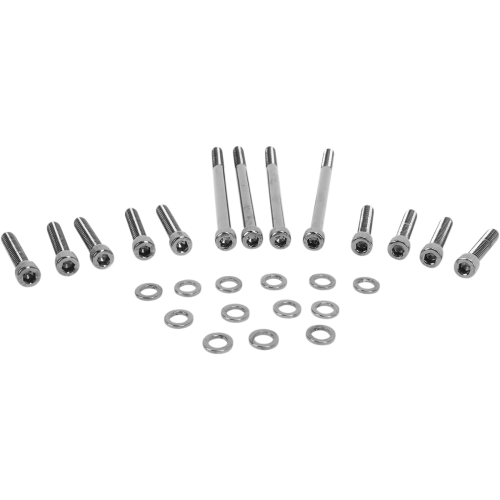 PartzBiz HD: 3488186-ชุดสลักเกลียวซ็อกเก็ตฝาครอบหลักลากสีดำ Knurled Harley Softail Dyna 07-17 PartzBiz HD: 3488186-ชุดสลักเกลียวซ็อกเก็ตฝาครอบหลักลากสีดำ Knurled Harley Softail Dyna 07-17