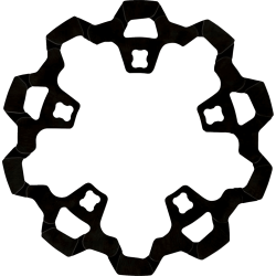 PartzBiz HD 3-231 - Lyndall Racing Black 11.8 Prodigy Enforcer Front Rotor 2014+ Harley Touring PartzBiz HD 3-231 - Lyndall Racing Black 11.8 Prodigy Enforcer Front Rotor 2014+ Harley Touring