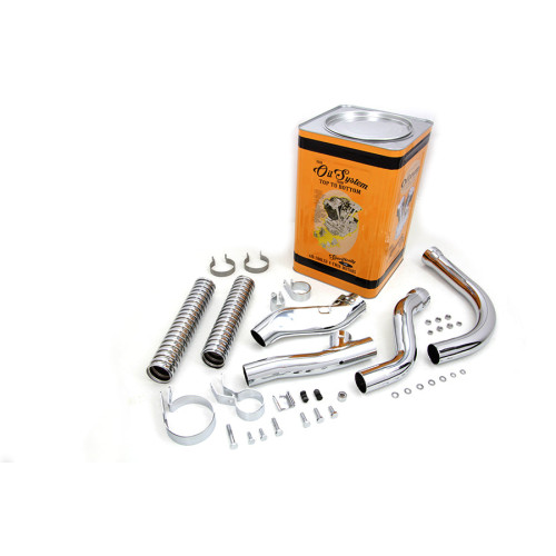 PartzBiz HD: 3446038-Chrome Replica Replacement ท่อไอเสียชุดหัว 1948-1957 Harley Panhead FL PartzBiz HD: 3446038-Chrome Replica Replacement ท่อไอเสียชุดหัว 1948-1957 Harley Panhead FL