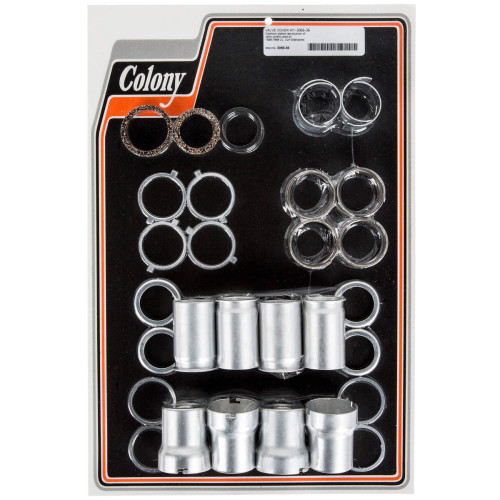 PartzBiz HD: 3447010-Colony USA ชุดฝาครอบวาล์วแคดเมียม 1939-1948 Harley U UL ULH Knucklehead PartzBiz HD: 3447010-Colony USA ชุดฝาครอบวาล์วแคดเมียม 1939-1948 Harley U UL ULH Knucklehead