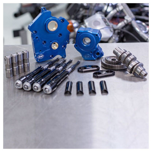 PartzBiz HD: 3460209-S&S M8 Cam Plate Oil Pump Kit แพคเกจสีดำ 465G Gear Harley Touring Softail W PartzBiz HD: 3460209-S&S M8 Cam Plate Oil Pump Kit แพคเกจสีดำ 465G Gear Harley Touring Softail W