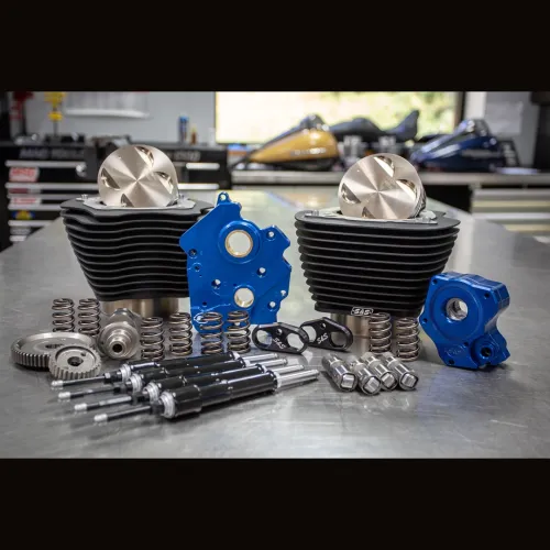 PartzBiz HD: 3484139-S&S 114 128‚” แพ็คเกจระบายความร้อนด้วยน้ำ 550C Chain Cam Granite Harley Touring M8 PartzBiz HD: 3484139-S&S 114 128‚” แพ็คเกจระบายความร้อนด้วยน้ำ 550C Chain Cam Granite Harley Touring M8