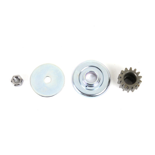 PartzBiz HD: 3449143-เครื่องกำเนิดไฟฟ้าเกียร์เครื่องซักผ้าชุดติดตั้ง 14 ฟัน Harley 1959-1981 Ironhead Sportster