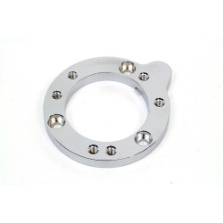 PartzBiz HD 34-0673 - Air Filter Cleaner Adapter Chrome CV To S&S Super E G Carb Carburetor Harley
