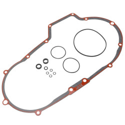 PartzBiz HD 34955-89-K - ชุดซีลปะเก็นหลัก James Twin Cam โอริงครบชุด Harley 91-03 XL Sportster