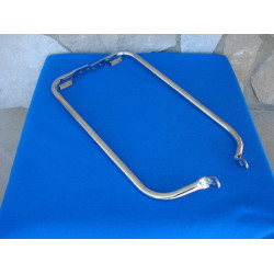 PartzBiz HD 3501-0603 - Drag Specialties Chrome Bottom Saddlebag Support Brackets Harley Touring Bagger PartzBiz HD 3501-0603 - Drag Specialties Chrome Bottom Saddlebag Support Brackets Harley Touring Bagger