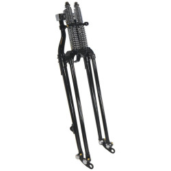 PartzBiz HD 35240 - Antique Vintage Replica Black 30‚” 20‚” -2‚” ใต้ Stock Springer Fork Front End