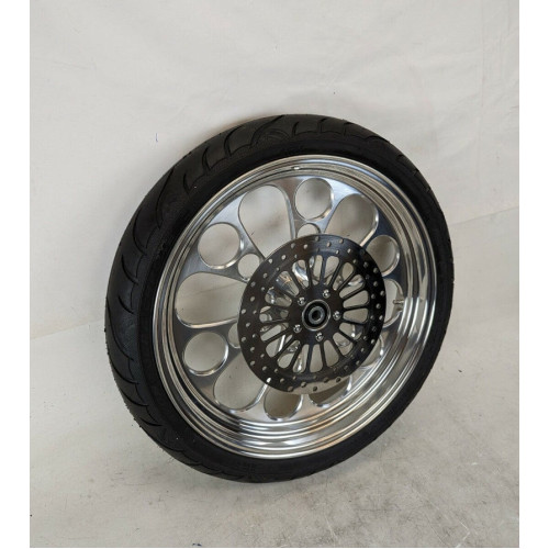 PartzBiz HD: 3481500-แพ็คเกจล้อหน้า Billet Kool Kat 21 3.5 ขัดเงา Avon Harley Touring Softail PartzBiz HD: 3481500-แพ็คเกจล้อหน้า Billet Kool Kat 21 3.5 ขัดเงา Avon Harley Touring Softail