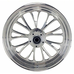 PartzBiz HD 37-627 - New Ultima Manhattan Polished Billet Aluminum 18” X 3.5” Rear Wheel Rim Harley PartzBiz HD 37-627 - New Ultima Manhattan Polished Billet Aluminum 18” X 3.5” Rear Wheel Rim Harley