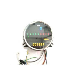 PartzBiz HD 39-0610 - Electronic LED Digital Speedometer Speedo Tachometer Tach Combo Drop In Harley PartzBiz HD 39-0610 - Electronic LED Digital Speedometer Speedo Tachometer Tach Combo Drop In Harley
