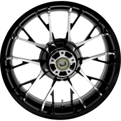 PartzBiz HD 3D-MAR185BCABST - Coastal Moto Black Cut Marlin Precision 18 5.5 Rear Wheel Rim 09+ Harley Touring PartzBiz HD 3D-MAR185BCABST - Coastal Moto Black Cut Marlin Precision 18 5.5 Rear Wheel Rim 09+ Harley Touring