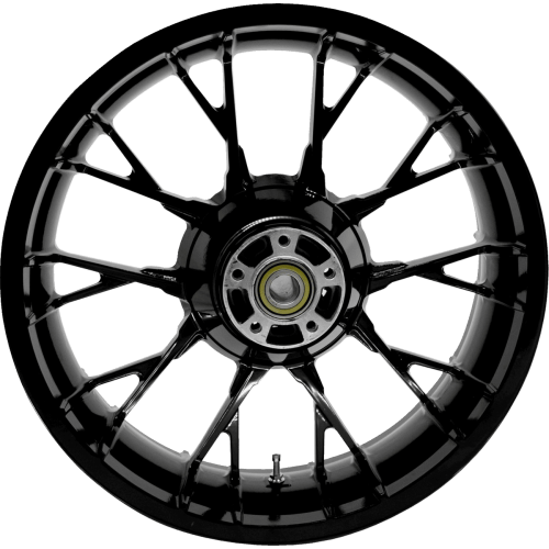 PartzBiz HD: 3481939-Coastal Moto Black Marlin Precision 18 5.5 Rear Wheel Rim 2009+ Harley Touring
