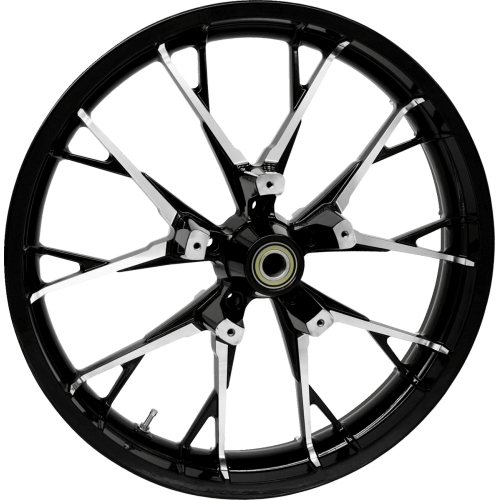 PartzBiz HD: 3481900-Coastal Moto Black Cut Marlin Precision 21 3.5 Wheel Rim 00-07 Harley Touring DD