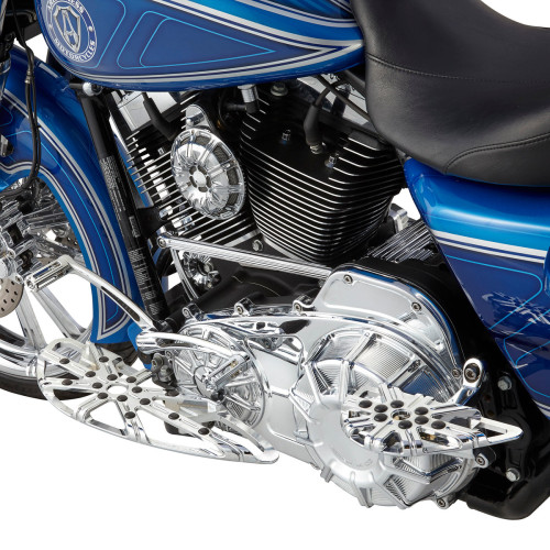 PartzBiz HD: 3486111-Arlen Ness 10 Gauge Heel Toe Shifter Lever Chrome +1” Harley Touring Softail 97+