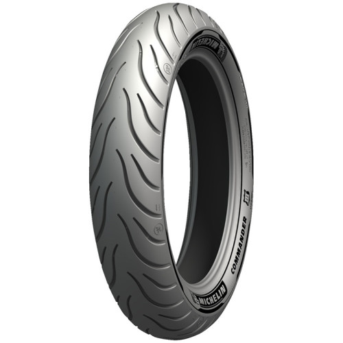 PartzBiz HD: 3468597-Michelin Commander 3 Tubeless Front Blackwall Tire 130/60B19 61H Touring Street