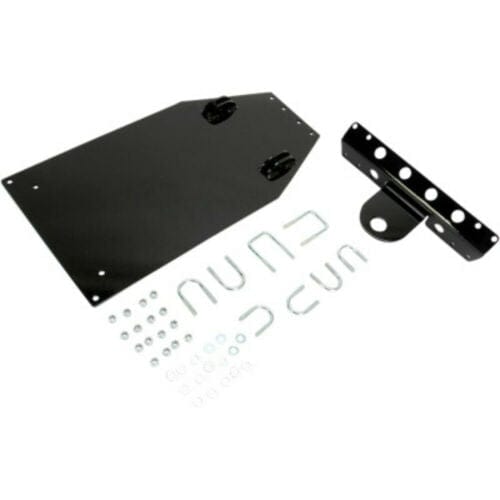 PartzBiz HD: 3463202-Moose Utility Snow Plow Blade Bottom Mount Plate Kit Offroad ATV Arctic Wildcat