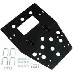 PartzBiz HD 4501-0623 - Moose Utility Snow Plow Bottom Mounting Plate Kit Offroad ATV Yamaha Grizzly YFM PartzBiz HD 4501-0623 - Moose Utility Snow Plow Bottom Mounting Plate Kit Offroad ATV Yamaha Grizzly YFM