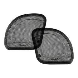 PartzBiz HD 45HDRG - Kicker Shark Nose Fairing Speaker Grilles Replacement 15+ FLTRX FLTRU Harley PartzBiz HD 45HDRG - Kicker Shark Nose Fairing Speaker Grilles Replacement 15+ FLTRX FLTRU Harley