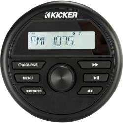 PartzBiz HD 46KMC2 - Kicker Bluetooth Media Center Controller AM/FM 200W USB RCA ATV Gauge Mount PartzBiz HD 46KMC2 - Kicker Bluetooth Media Center Controller AM/FM 200W USB RCA ATV Gauge Mount