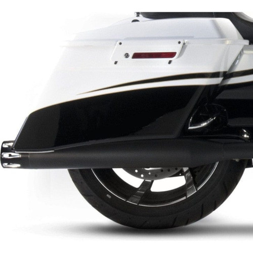 PartzBiz HD: 3456245-Rinehart Black Merge 4” Slip-On Mufflers Exhaust 2017-2019 Harley Touring Bagger PartzBiz HD: 3456245-Rinehart Black Merge 4” Slip-On Mufflers Exhaust 2017-2019 Harley Touring Bagger
