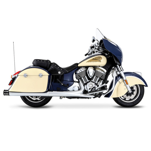 PartzBiz HD: 3456204-Rinehart 4” Black Slip-On Mufflers Exhaust Pipes End Cap Tip Indian Touring 14+ PartzBiz HD: 3456204-Rinehart 4” Black Slip-On Mufflers Exhaust Pipes End Cap Tip Indian Touring 14+