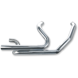 PartzBiz HD 550-0003A - S&S Power Tune Crossover Headers Exhaust Head Pipes Harley 1995-2008 Touring