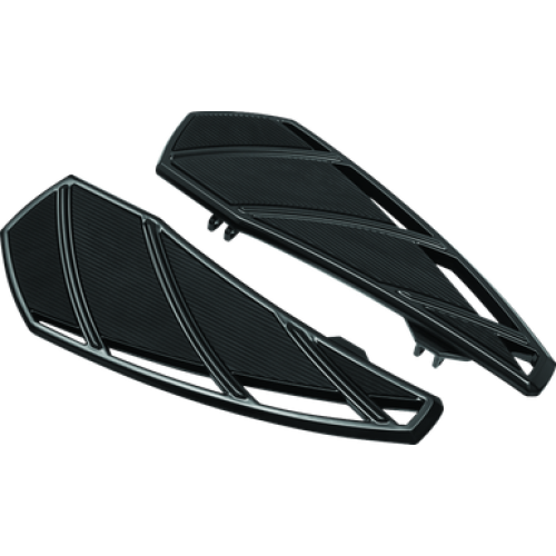 PartzBiz HD: 3465129-Kuryakyn Black Phantom ที่วางเท้าด้านคนขับ พื้นไม้ Harley Touring Softail 83+ PartzBiz HD: 3465129-Kuryakyn Black Phantom ที่วางเท้าด้านคนขับ พื้นไม้ Harley Touring Softail 83+