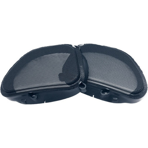 PartzBiz HD: 3454774-Hogtunes Front Fairing Black Mesh Speaker Grills Grilles Harley Road Glide 98-13 PartzBiz HD: 3454774-Hogtunes Front Fairing Black Mesh Speaker Grills Grilles Harley Road Glide 98-13