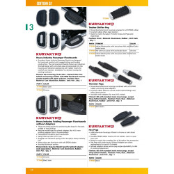 PartzBiz HD 5956 - Kuryakyn Chrome Thresher Shift Shifter Lever Peg Foot Controls Rear Brake Harley