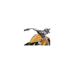 PartzBiz HD 600158 - Custom Chrome Cole Foster EFI Bobber Gas Fuel Tank Harley Chopper Rigid Softail