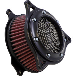 PartzBiz HD 606-0103-05B-SB - Cobra RPT Venturi Air Cleaner Filter Intake Kit Black Harley XL Sportster 04-22