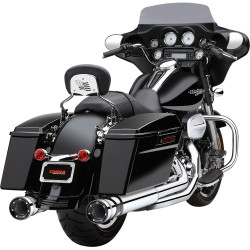PartzBiz HD 6218 - Cobra Race Pro Chrome 4-4.5‚” ท่อไอเสียสลิปออนท่อไอเสีย Harley Touring Bagger PartzBiz HD 6218 - Cobra Race Pro Chrome 4-4.5‚” ท่อไอเสียสลิปออนท่อไอเสีย Harley Touring Bagger