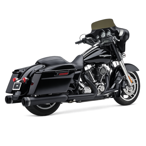 PartzBiz HD: 3481642-Cobra 4.5‚” Neighbor Haters Slip-On ท่อไอเสียสีดำ 1995-16 Harley Touring PartzBiz HD: 3481642-Cobra 4.5‚” Neighbor Haters Slip-On ท่อไอเสียสีดำ 1995-16 Harley Touring